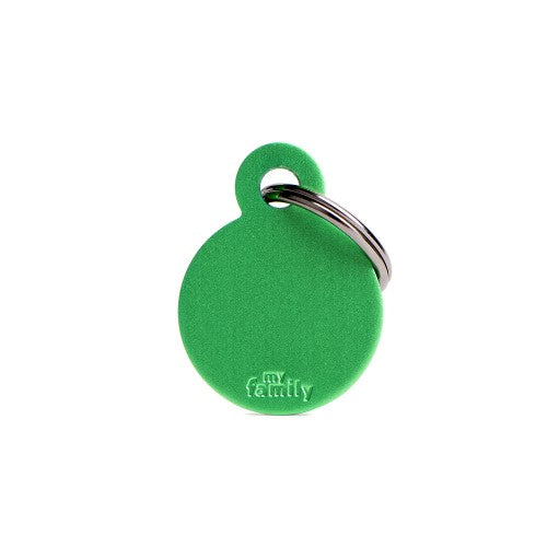 MyFamily - Chapa Basic Círculo Pequeño en Aluminio