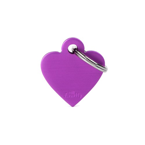 MyFamily - Chapa Basic Basic Corazón Pequeño en Aluminio