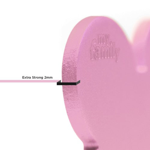 MyFamily - Chapa Basic Basic Corazón Pequeño en Aluminio