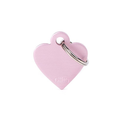MyFamily - Chapa Basic Basic Corazón Pequeño en Aluminio