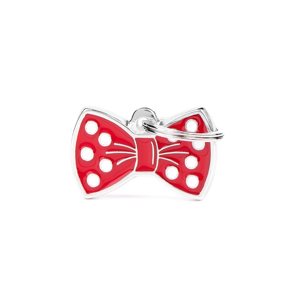 MyFamily - Chapa Charms Pajarita Roja