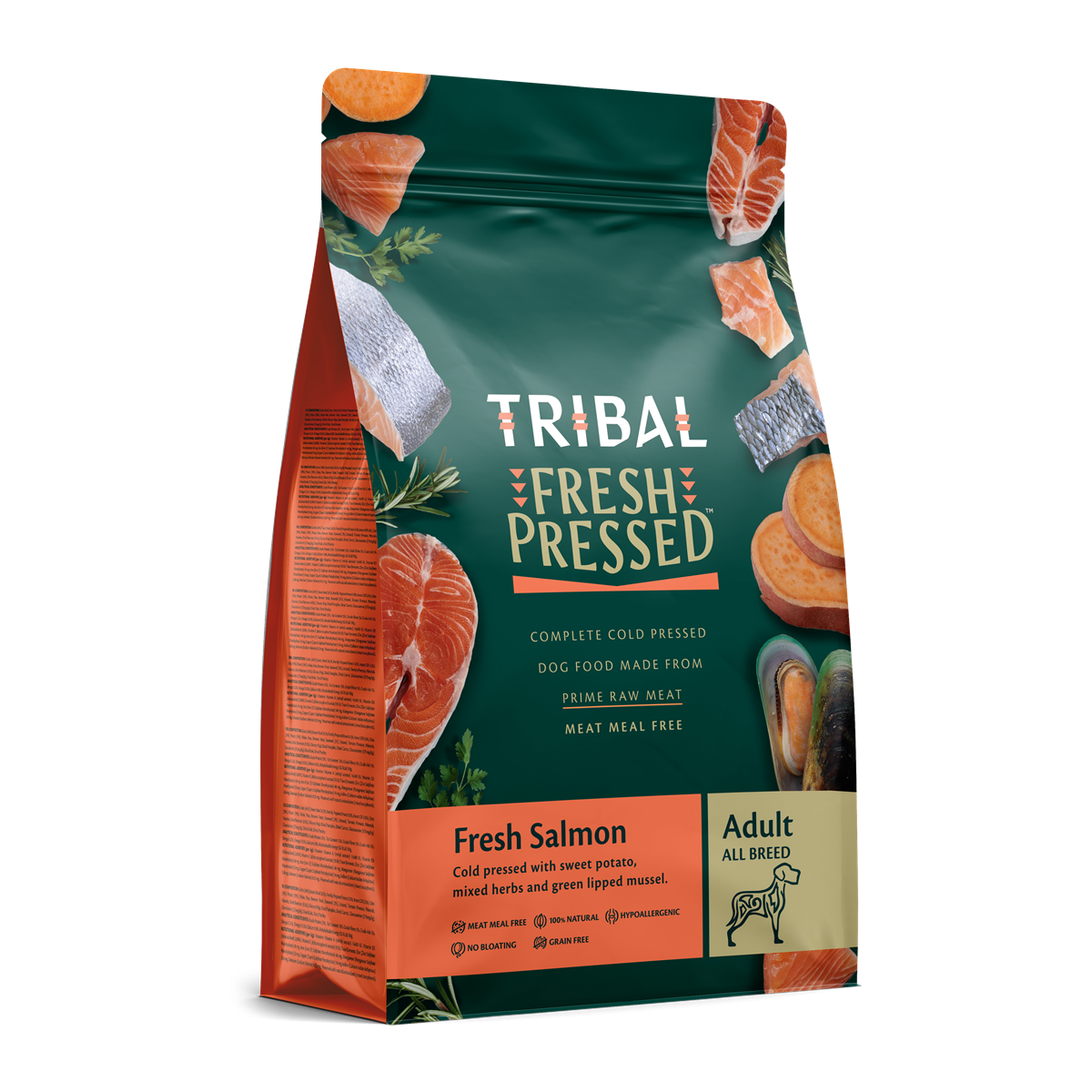 Tribal (Prensado en Frío) - Adulto Salmón