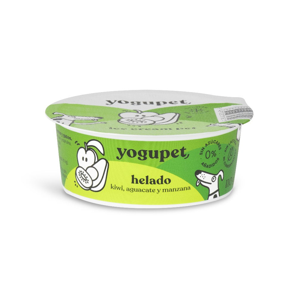 Yogupet - Crème glacée pasteurisée Fruits Verts
