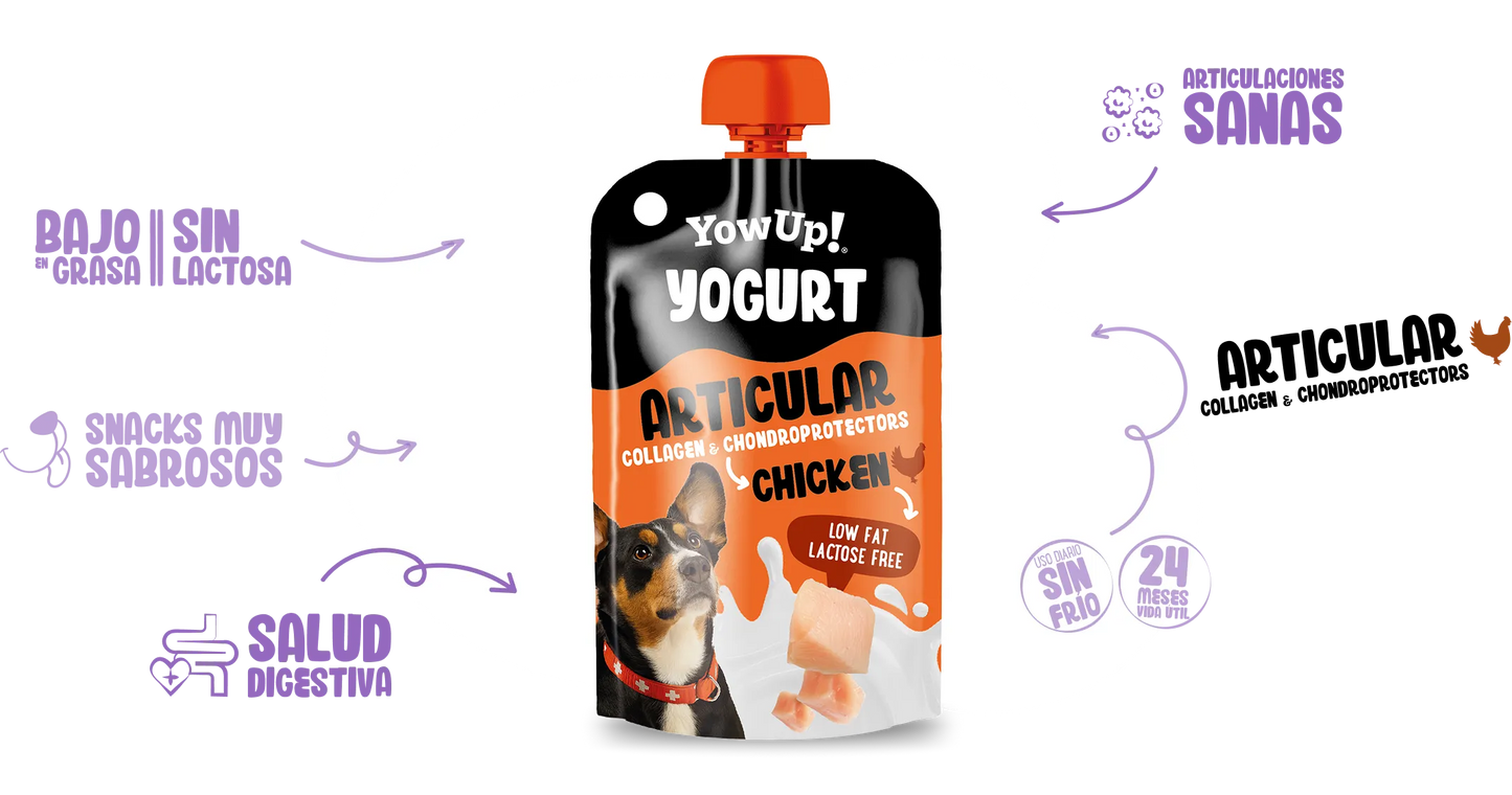 YowUp! - Yogur Articular de Pollo para Perros