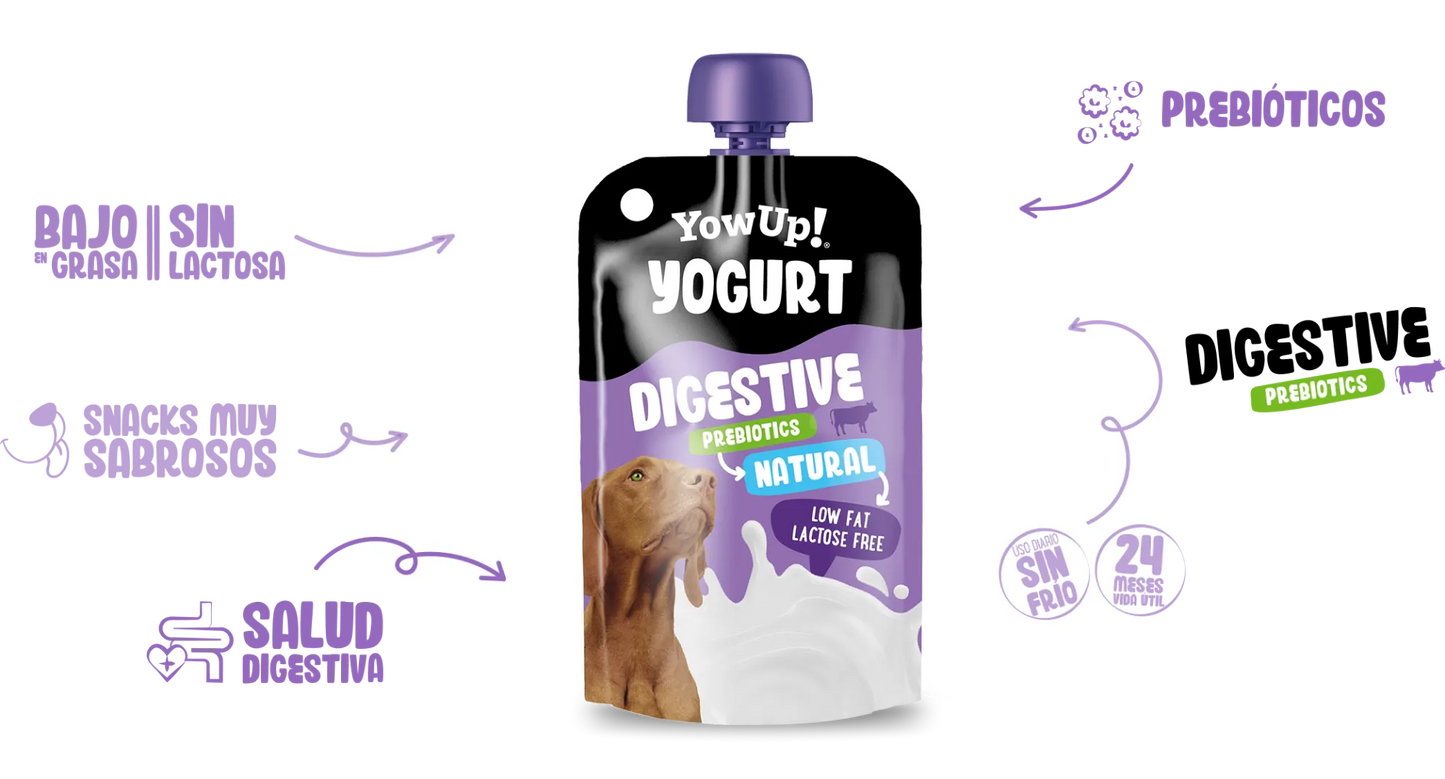 YowUp! - Yogur Digestivo natural para Perros