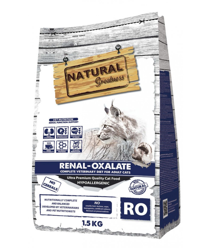 Natural Greatness Vet - Renal-Oxalate Gato