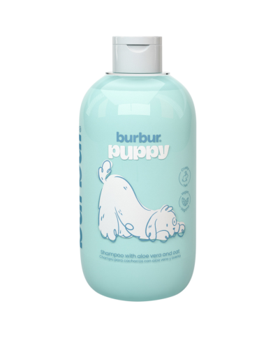 Burbur - Champú para cachorros con aloe vera y avena