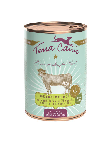 Terra Canis - GRAIN-FREE Ternera con perejil, mango y grosella
