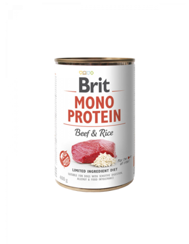 Brit Care - Mono Protein Beef and Rice 400g