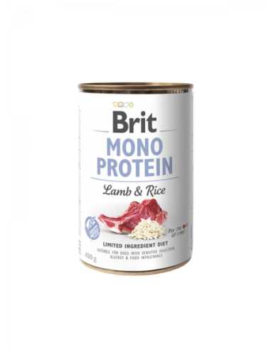 Brit Care - Mono Proteína Cordero y Arroz 400g
