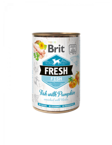 Brit Fresh - Pescado con calabaza 400g