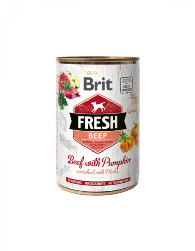 Brit Fresh - Beef with Pumpkin 400g