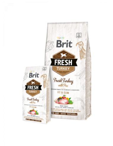 Brit Fresh - Dinde avec pois Adult Fit & Slim