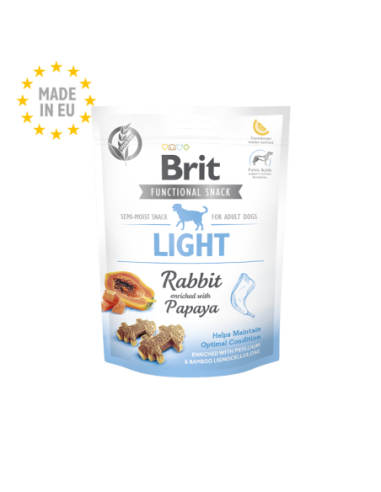 Brit Care Dog Snack Funcional - LIGHT Conejo 150g
