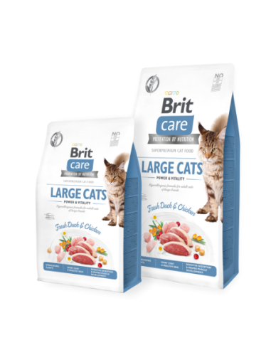 Brit Care - Gros chats (canard et poulet)