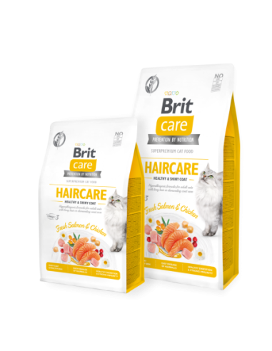 Brit Care - Cuidado del cabello (salmón y pollo)