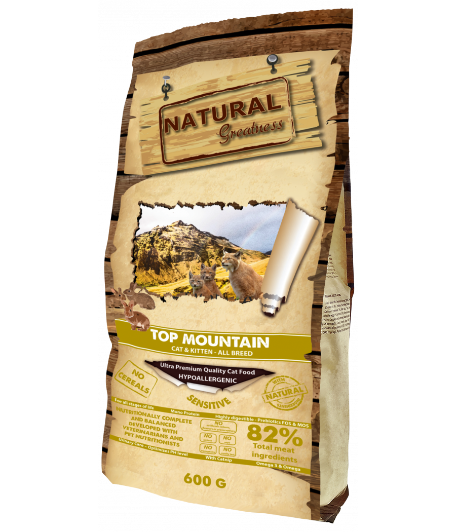 Natural Greatness -  Receta Top Mountain (Conejo)