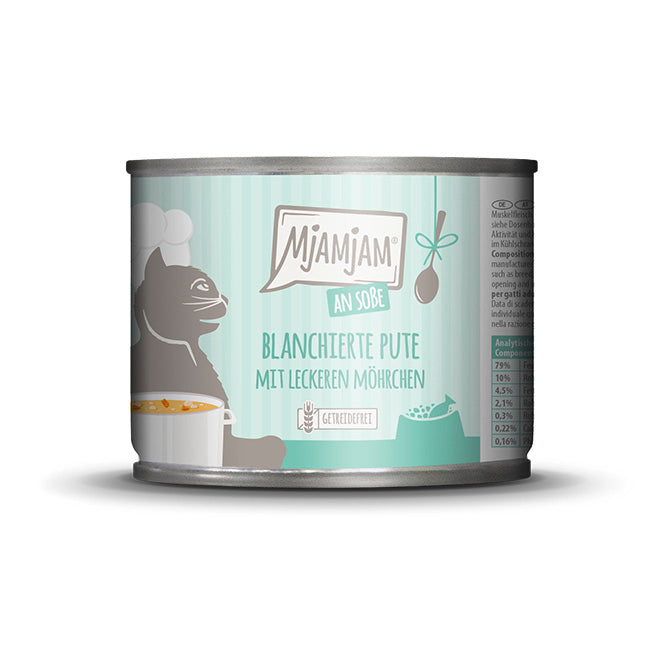 MjAMjAM - Filetes de Pavo con Zanahoria en Salsa 185g