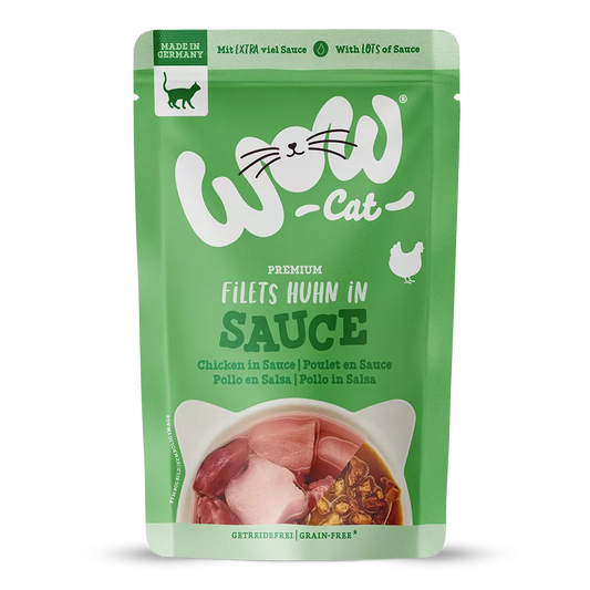 WOW Cat - Pollo en Salsa 85gr