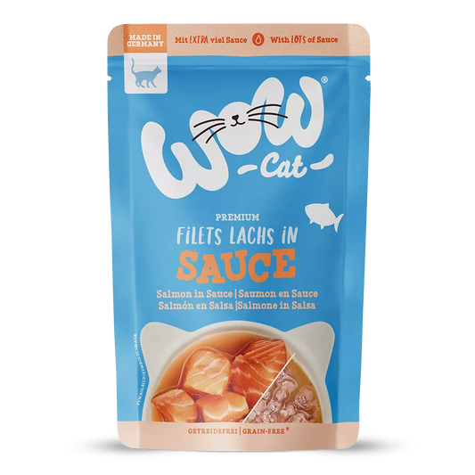 WOW Cat - Salmón en Salsa 85gr