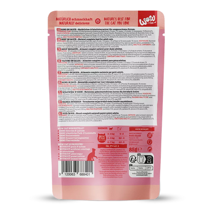 WOW Cat - Vacuno en Salsa 85gr