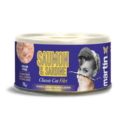 Martin - Les Mijotés Filete Salmón y Sardina 70g