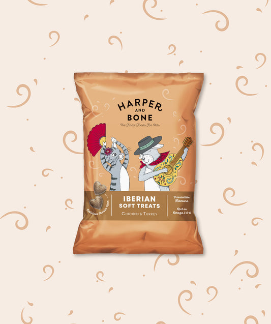 Harper and Bone - Pollo y Pavo 90g