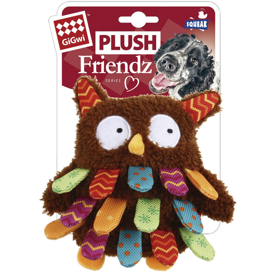 GiGwi - Juguete Plush Friendz búho 11cm