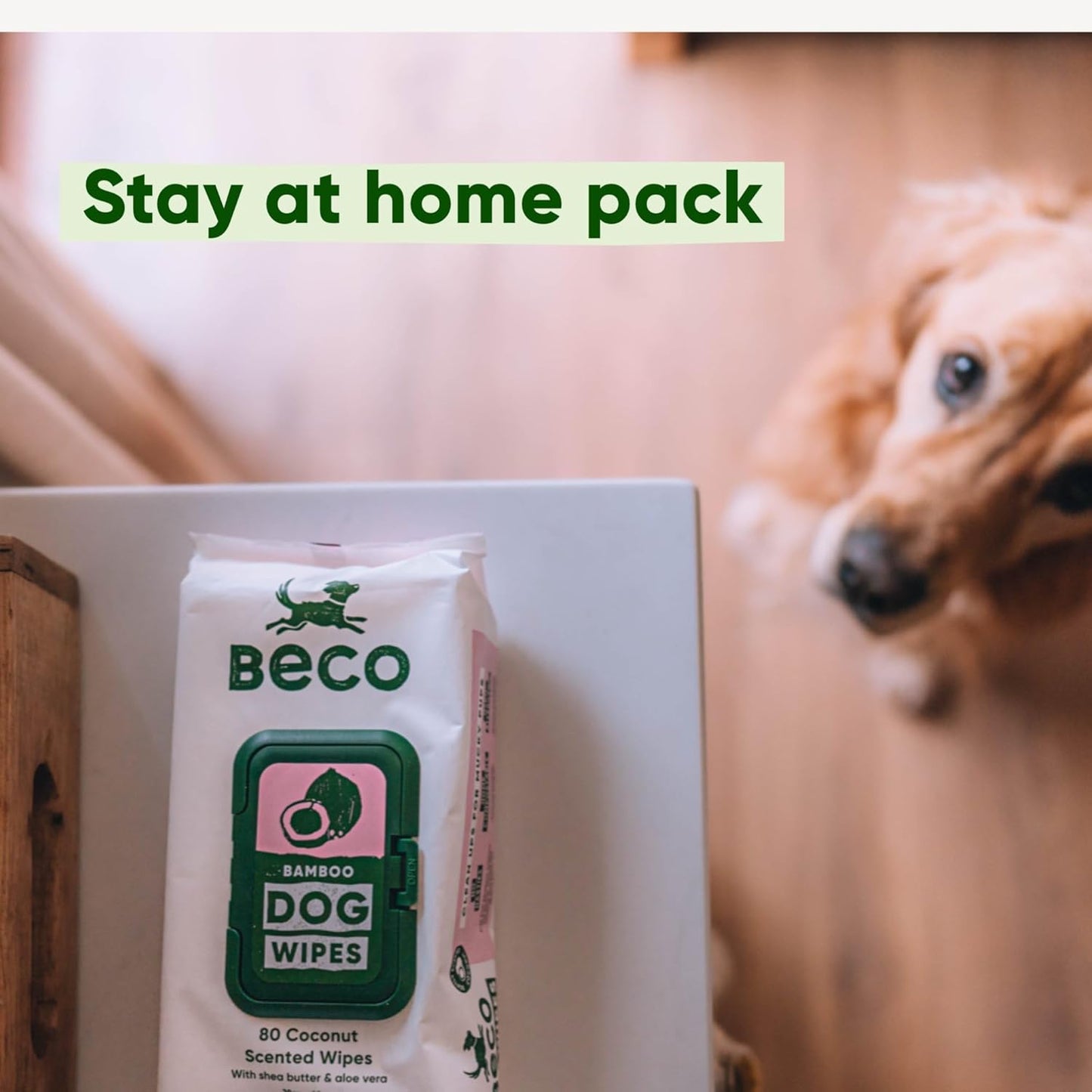 Beco Toallitas húmedas de Bambú con olor a Coco 80uds