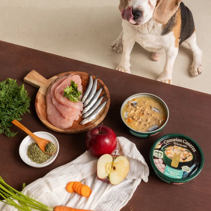 Wild Balance – Ragoût maison d'anchois, dinde et pomme 280g