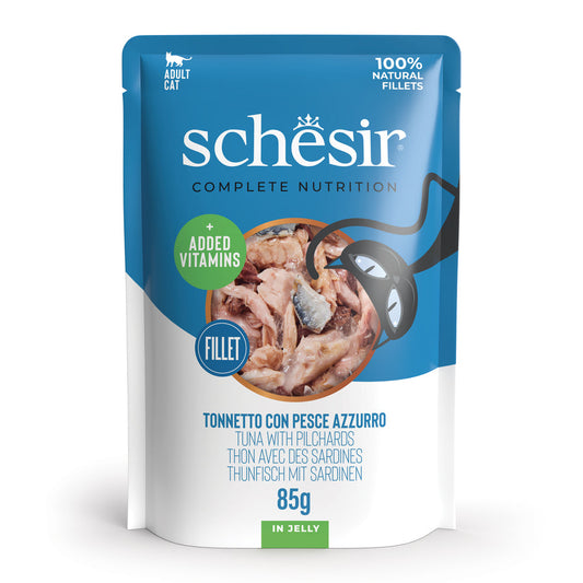 Schesir - Thon aux sardines en gelée 85 g