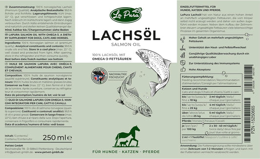 LaPura - Aceite de salmón de Noruega