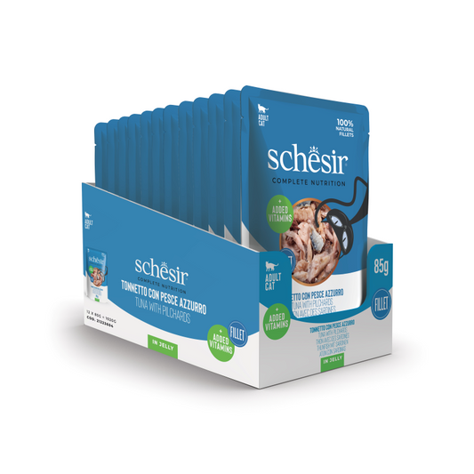 Schesir - Thon avec Sardines en Gelée 85g