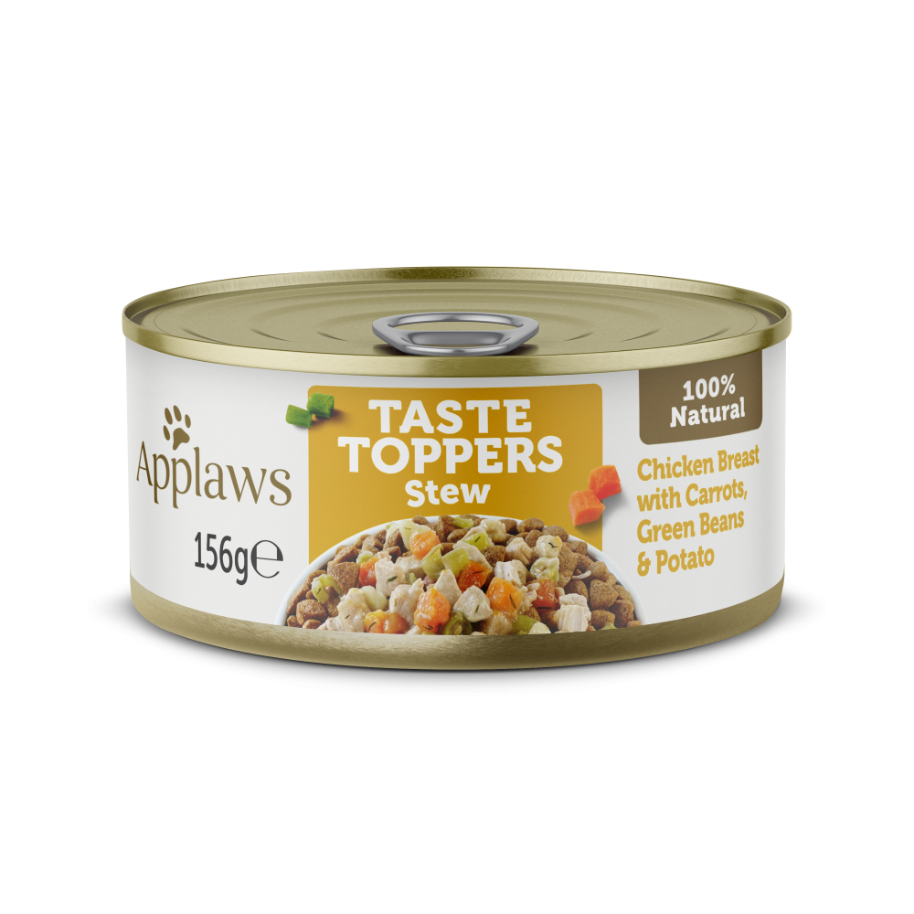 Applaws Taste Toppers - Ragoût de poulet aux légumes 156 g