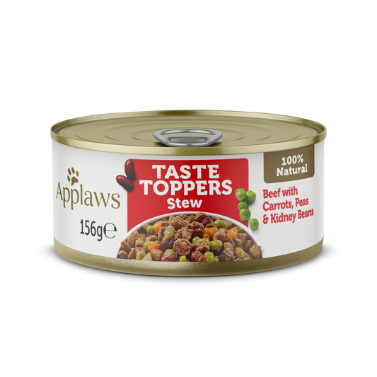Applaws Taste Toppers - Ragoût de bœuf aux légumes 156 g