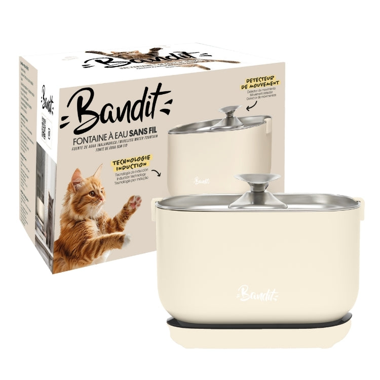 Bandit Fuente de Agua Eléctrica Inalámbrica