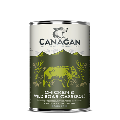 Canagan - Guiso de Pollo y Jabalí 400g