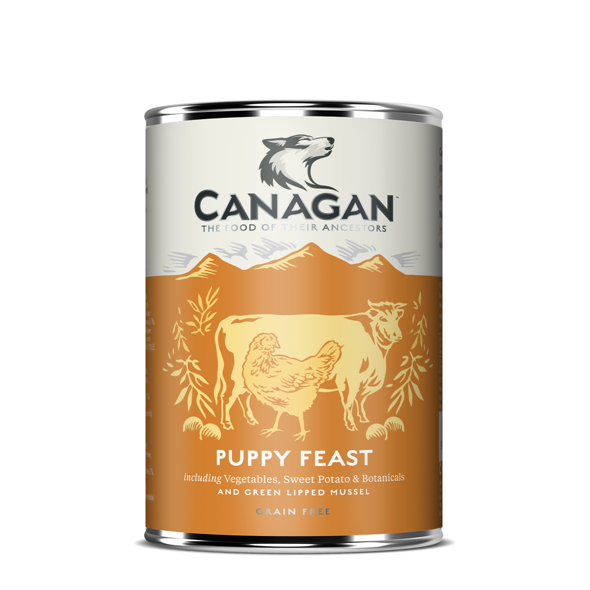 Canagan - Festín para cachorros (Pollo y Ternera) 400g