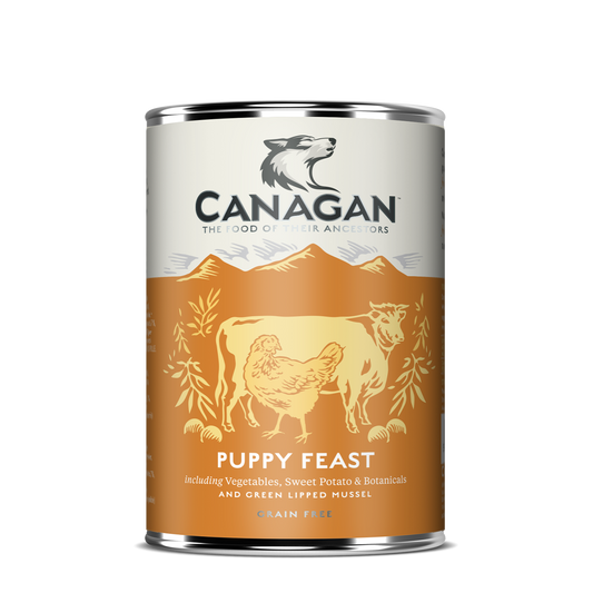 Canagan - Festín para cachorros (Pollo y Ternera) 400gr
