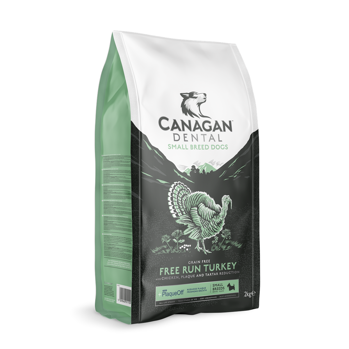 Canagan - Pavo campero Dental (Con PlaqueOff®) para perros pequeños