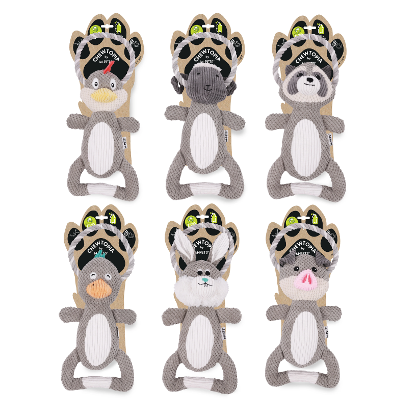 M-PETS - Chewtopia Eco Dog Toy Duck