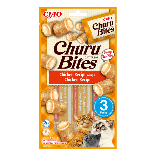 Churu Bites - Receta de Pollo para Gatos