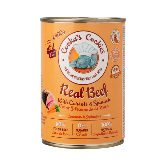 Cooka's Cookies - Real Beef (Ternera) 400g