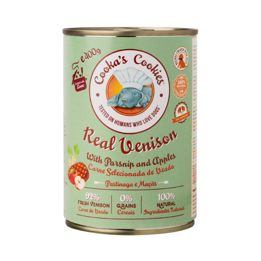 Cooka's Cookies - Real Venison (Ciervo) 400g