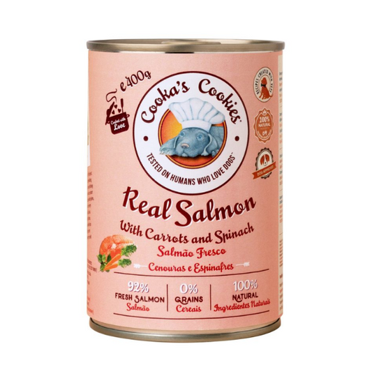 Cooka's Cookies - Real Salmon (Salmón) 400g