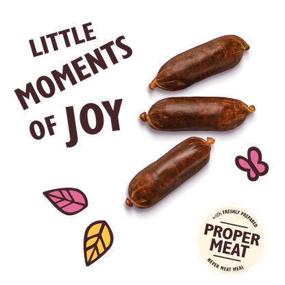 Lily's Kitchen Scrumptious Duck & Venison Sausages – Salchichitas de Pato y Venado para Perros
