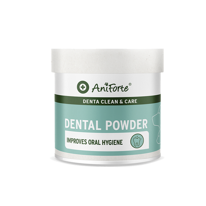 Aniforte Denta Clean & Care - Polvo dental para Perros y Gatos