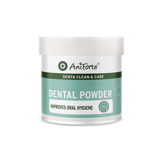 Aniforte Denta Clean & Care - Polvo dental para Perros y Gatos