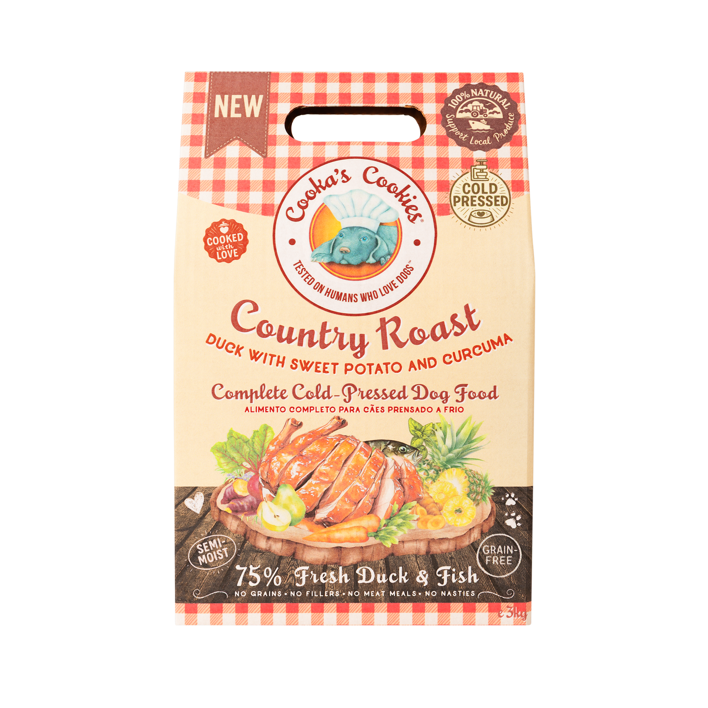 Cooka's Cookies - Cold-pressed Country Roast (Pato)