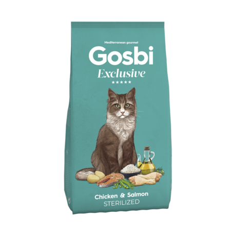 Gosbi Exclusive Gato - Adult Esterilizado Pollo & Salmón
